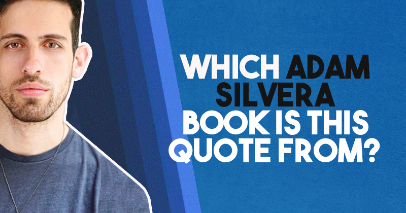 Which Adam Silvera Book Is This Quote From?