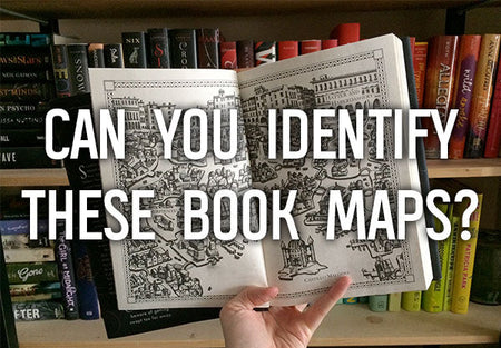How Many of these YA Book Maps Can You Identify?