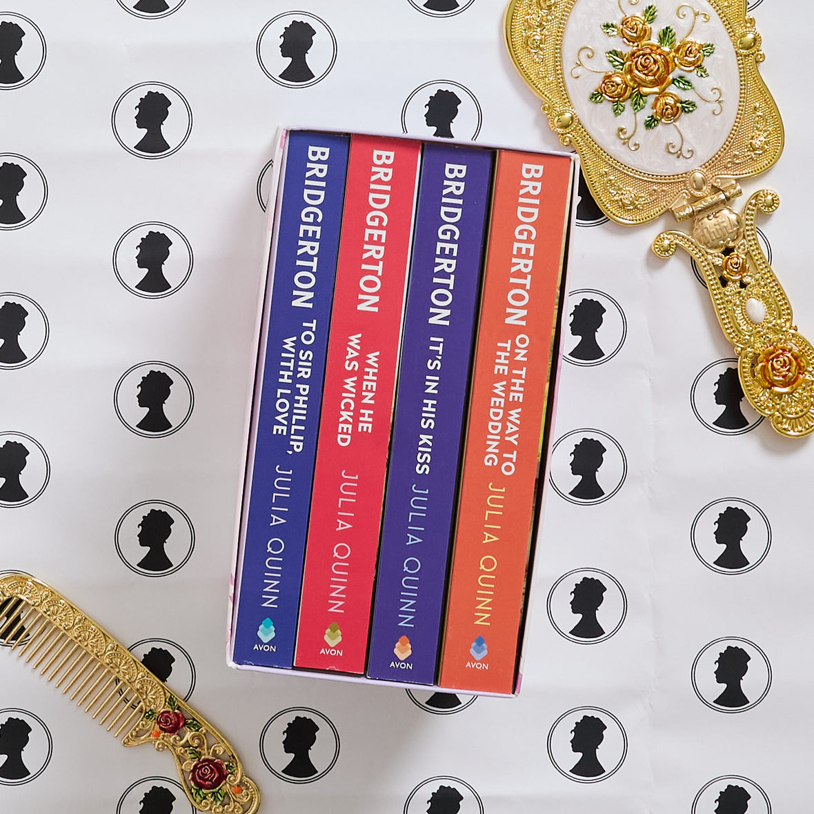 Bridgerton Boxed Set 5-8: To Sir Phillip, With Love / When He Was Wicked / It’s in His Kiss / On the Way to the Wedding