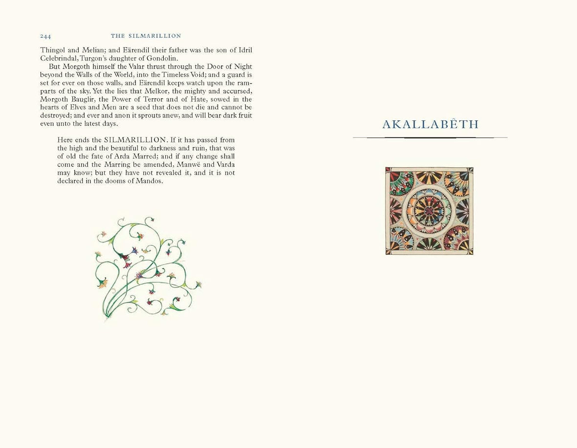 The Silmarillion Illustrated by the Author: Illustrated by J.R.R. Tolkien