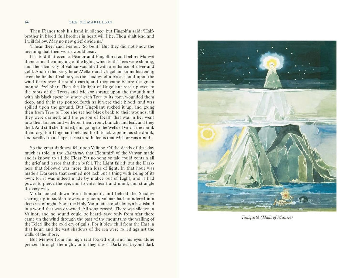 The Silmarillion Illustrated by the Author: Illustrated by J.R.R. Tolkien