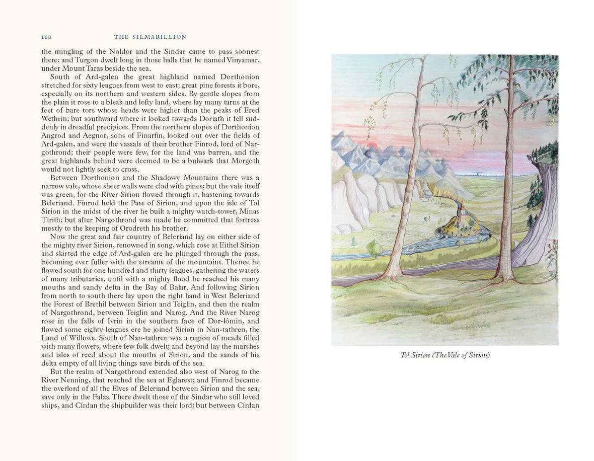 The Silmarillion Illustrated by the Author: Illustrated by J.R.R. Tolkien