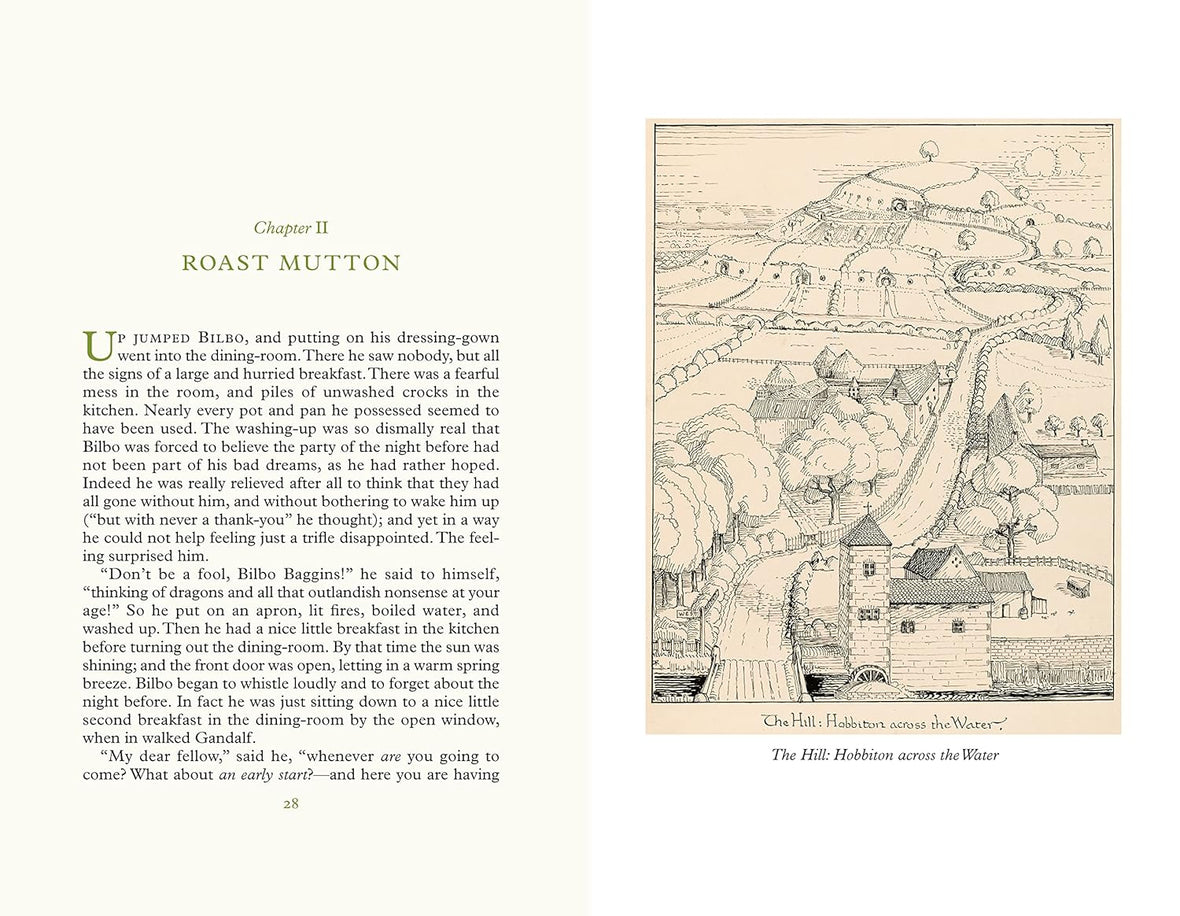 The Hobbit Illustrated by the Author: Illustrated by J.R.R. Tolkien