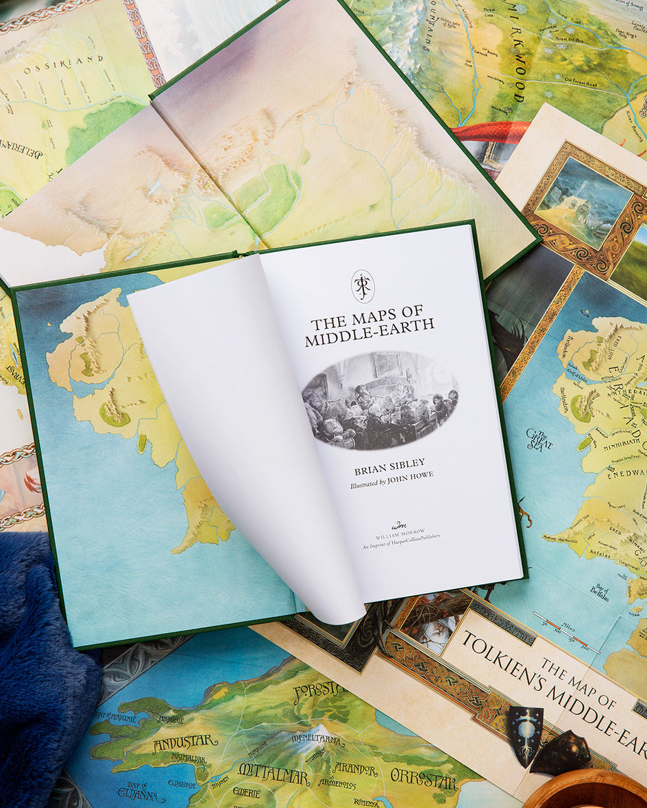 The Maps of Middle-earth: The Essential Maps of J.R.R. Tolkien's Fantasy Realm from Númenor and Beleriand to Wilderland and Middle-earth