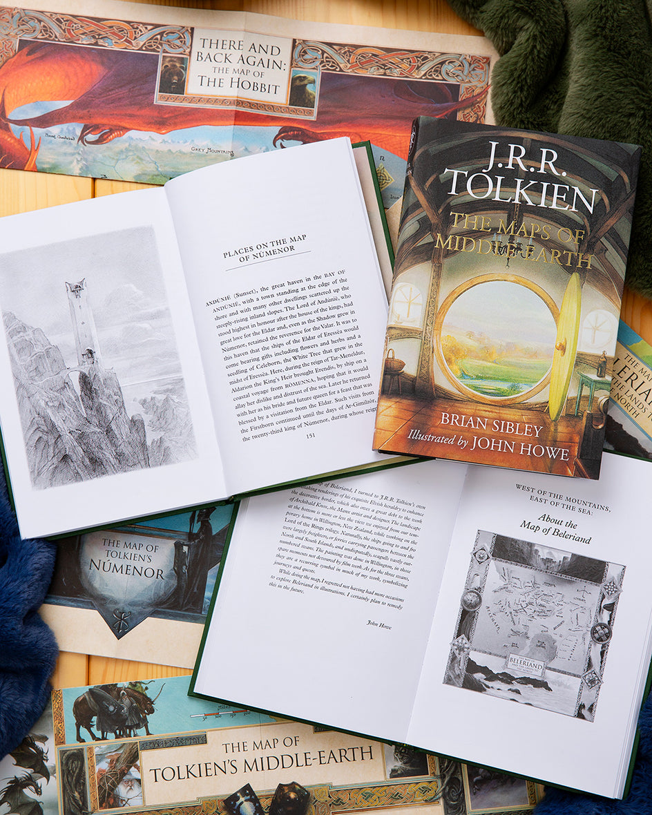 The Maps of Middle-earth: The Essential Maps of J.R.R. Tolkien's Fantasy Realm from Númenor and Beleriand to Wilderland and Middle-earth