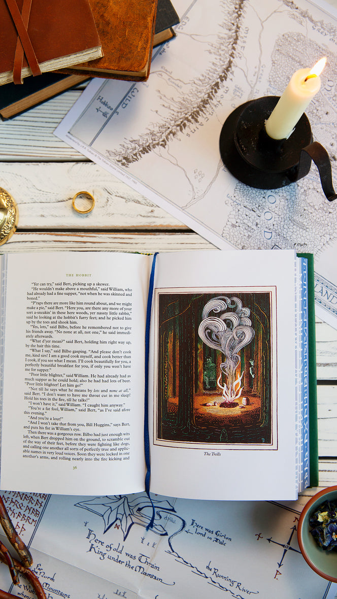 The Hobbit Illustrated by the Author: Illustrated by J.R.R. Tolkien