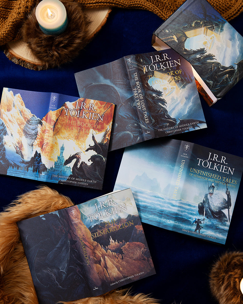 The History of Middle-earth Box Set #1: The Silmarillion / Unfinished Tales / Book of Lost Tales, Part One / Book of Lost Tales, Part Two